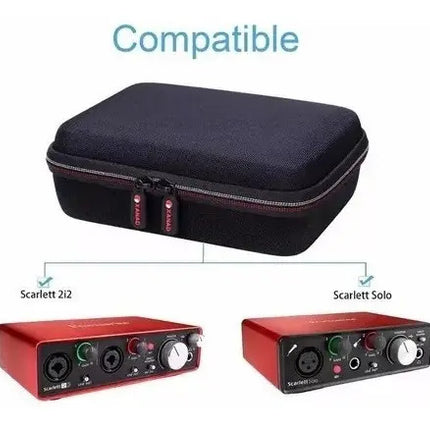 Estuche Rigido Interfaz De Audio Focusrite Scarlett Solo 2i2
