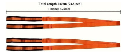 2 Correas Transportadoras Para Mover Muebles Pesados Mudanza