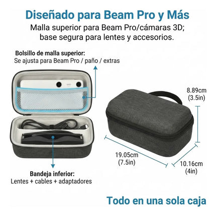 Estuche Rigido Gafas Lentes Inteligentes Ar Xreal Rayneo