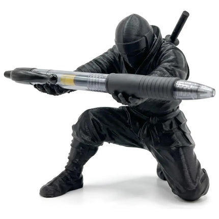 Porta Plumas Lapicero Ninja Soporte Escritorio Impresión 3d
