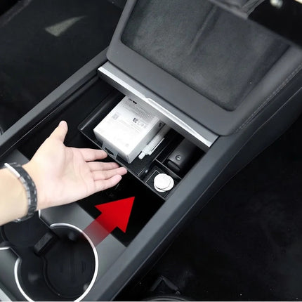Organizador Consola Central Tesla Model Y Juniper 2025-2026