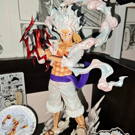 Figura Coleccionable De Luffy Gear 5 Nika One Piece Anime