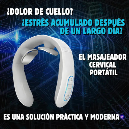 Masajeador Cuello Inteligente Electrico Hombro Dolor Calor
