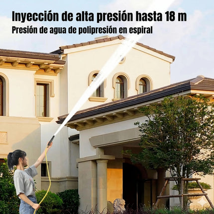 2 Boquilla Alta Presión Ajustable Para Manguera 3 Boquillas