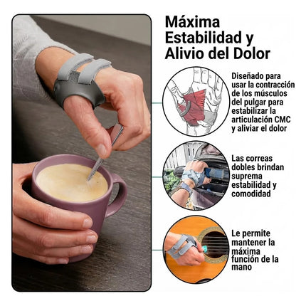 Inmovilizador Soporte Pulgar Ortesis Ferula Alivio Del Dolor