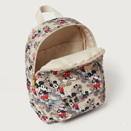 Mochila Mickey Mouse Kinder Para Preescolar Guarderia Niños