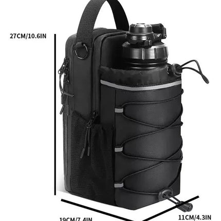 Bolsa Magnetica Porta Termo Botella Accesorios Gym Correa