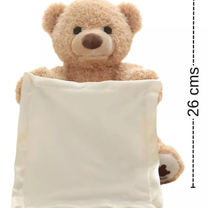 Oso De Peluche Animado con Sonido Cobija Peekaboo, Osito On Ta Bebe