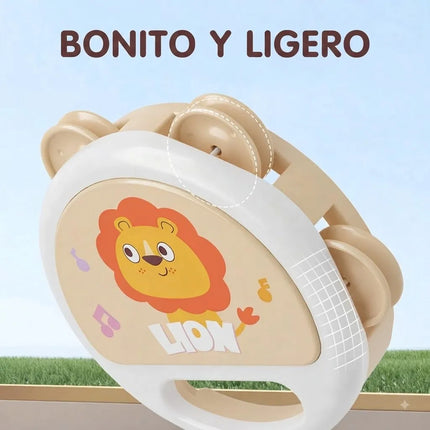 Pandereta De Bebe Juguete Instrumento Estimulacion Musical