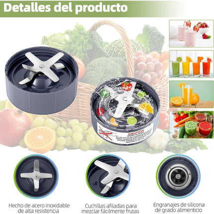 Cuchilla Accesorio Para Nutribullet Licuadora 600 W/900 W