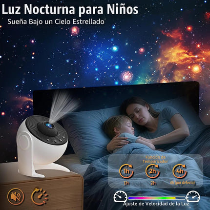 Proyector Galaxia Nebulosa Sistema Solar Dormitorio 13 Disco