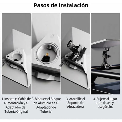 Soporte Abrazadera Starlink Mini Ajustable Rv Barco Portatil