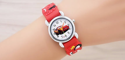 Reloj Infantil Rayo Lighting Mcqueen Disney Regalo Animado