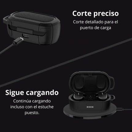 Funda Carcasa De Silicon Para Earbuds Bose Quietcomfort Audifonos