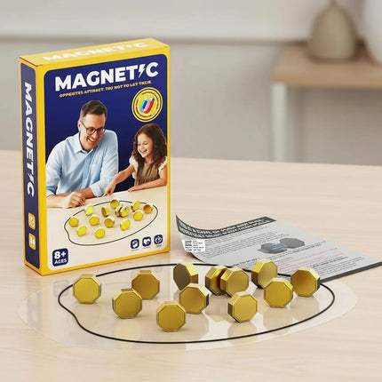 Juego De Mesa Magnético Con Imanes 20 Piezas De Estrategia