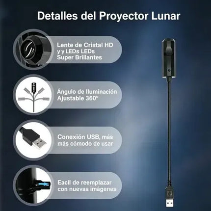 Proyector Halloween 10 Temas Bruja Calabaza Luz De Noche