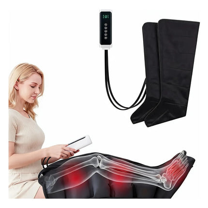 Masajeador Electrico De Pies Piernas Botas Aire Compresion