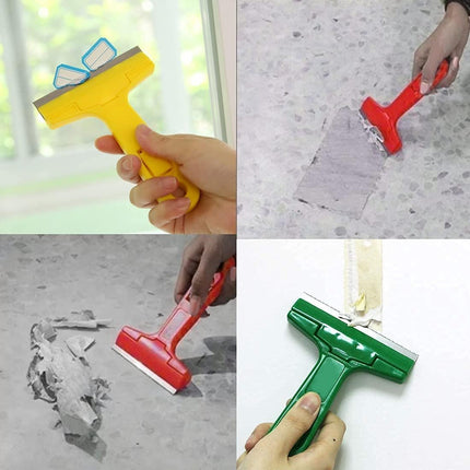Raspador Espátula De Mano Vidrio Ventanas 10 Cuchillas Diy