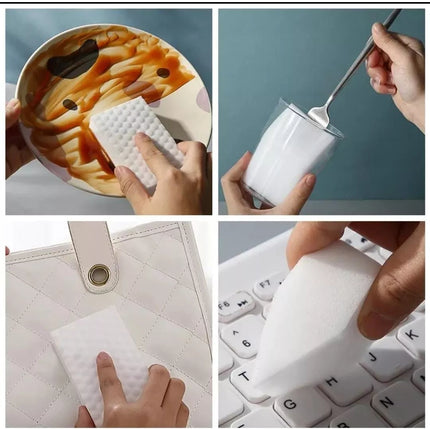 100 Esponjas De Limpieza Magicas De Melamina Borrador Magico