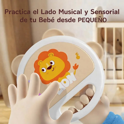 Pandereta De Bebe Juguete Instrumento Estimulacion Musical