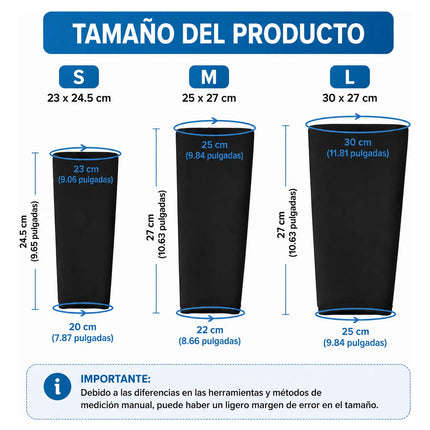 Manga Compresion Gel Terapia Frio Calor Codo Rodilla Lesion