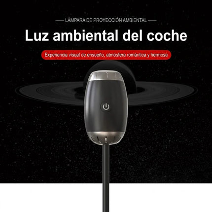 Proyector De Estrellas Galaxia Lampara Carro Luz Led Cuarto