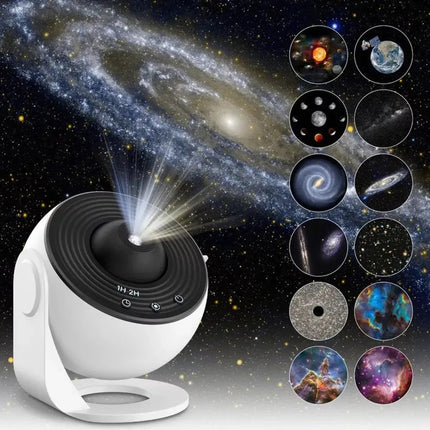 Proyector Galaxia Nebulosa Sistema Solar Dormitorio 13 Disco