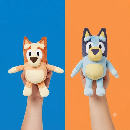 Peluches Bluey & Bingo Perrito Caricatura Muñeco Suave 15cm