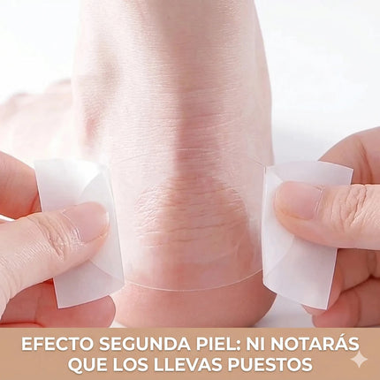 20 Parches Protectores Pies Antirozaduras Finos Invisibles