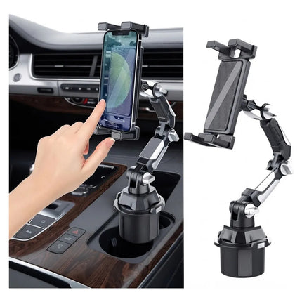 Soporte Universal De Ipad Celular Para Carro Brazo Largo Gps
