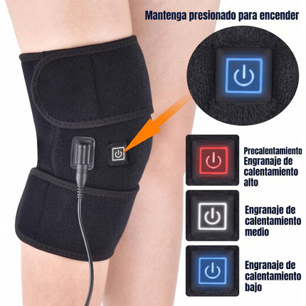 Rodillera Termica Terapia De Calor Alivio Dolor Fisioterapia