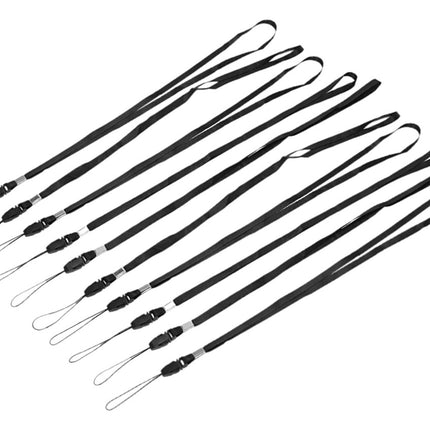 10 Pzs Correa Cuello Cordón Strap Memoria Usb Llaves Tarjeta oficina