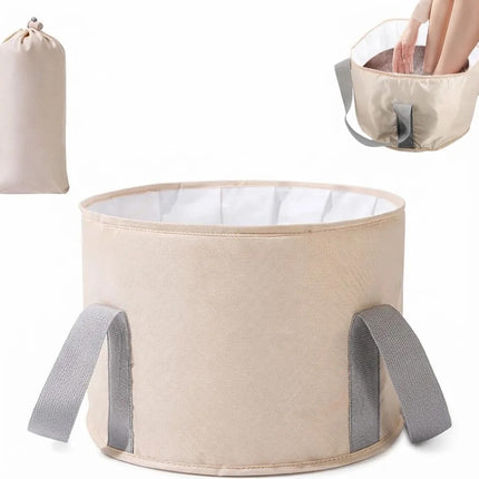 Bañera Plegable Portatil Para Remojo De Pies Termica Pvc