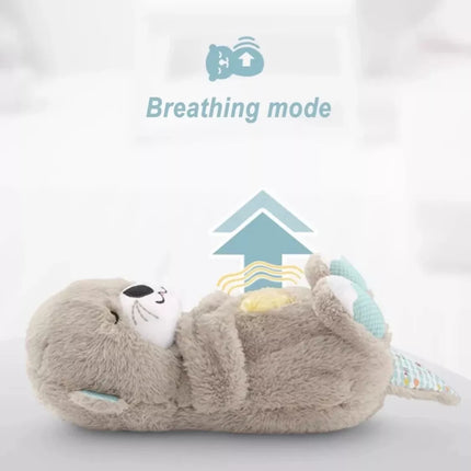 Peluche Nutria Animal Que Respira para Bebes ayuda a Dormir, Sueño