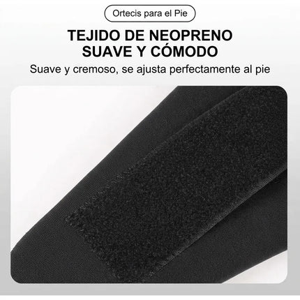 Férula Corrector Pie Caído Soporte Fasciti Plantar Ajustable