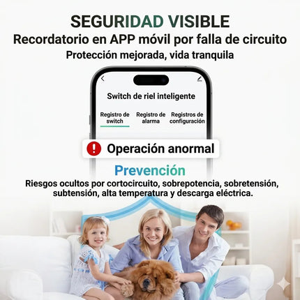 Disyuntor Inteligente Tuya Wifi Interruptor De Control  Voz