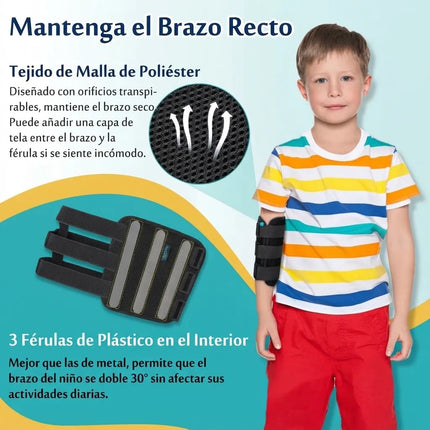 Inmovilizador Codo Infantil Niños Soporte Brazo Pediátrico