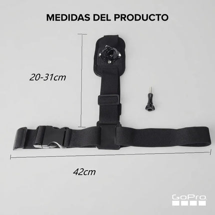 Correa Soporte Montaje Hombro Camara Goprohero 9 10 11 12 13
