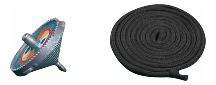 Kit De 5 Juegos Tradicionales Coreanos Gonggi Trompo Ddaji Juego del Calamar