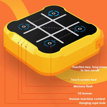Gato Digital Electronico Tic Tac Toe Tres En Raya Juego 3en1