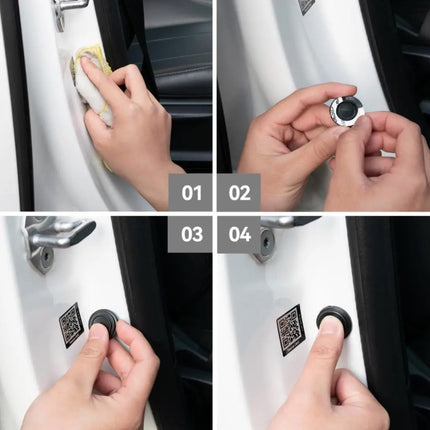 Amortiguador Puerta Goma Silenciador Ruido Puerta Automotriz