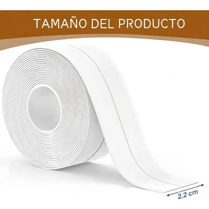3.2m Tira Cinta Selladora Impermeable Pvc Antihumedad Baño