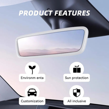 Protector Marco Retrovisor Interno Tesla Model Y Model Auto