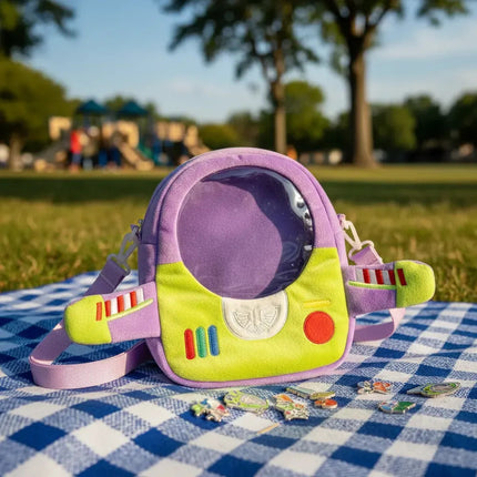 Bolsita Peluche Buzz Lightyear Mini Cross Body Niños Disney