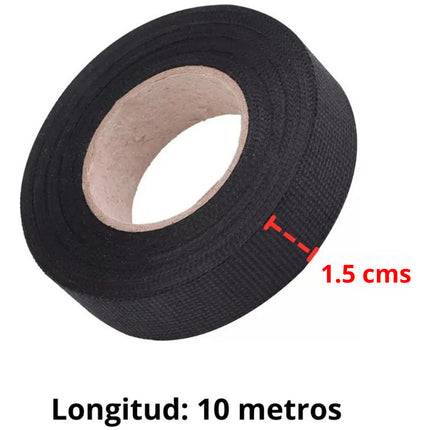 Cinta Para Arnes Automotriz Aislante Cables Alta Temperatura
