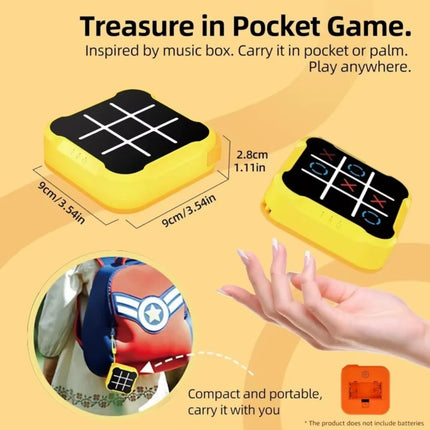 Gato Digital Electronico Tic Tac Toe Tres En Raya Juego 3en1