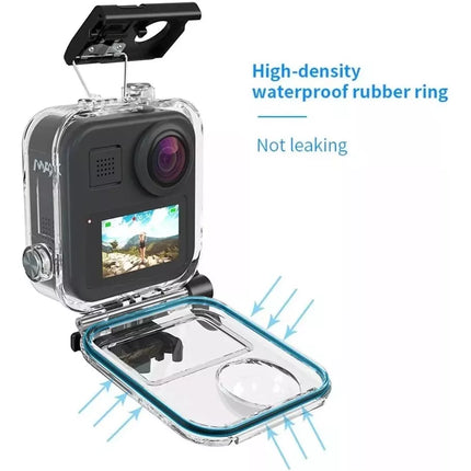 Carcasa Case Buceo Sumergible Impermeable Para Gopro Max 360