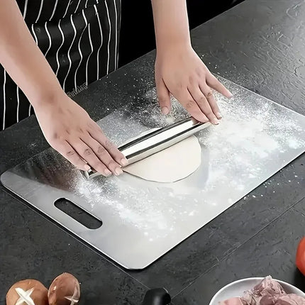 2 Tablas De Titanio Cortar Carne Y Verduras Acero Inoxidable Acero Inoxidable