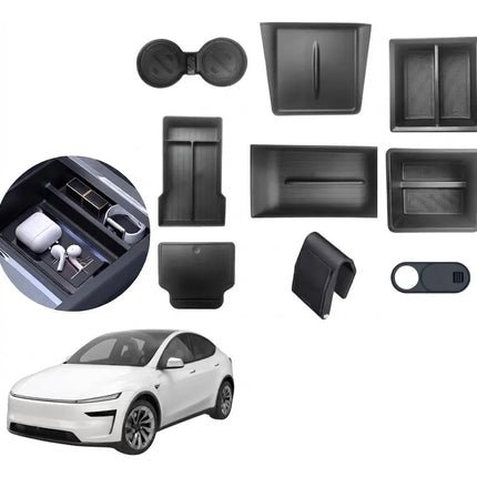 Organizador Consola Central Tesla Model Y Juniper 2025-2026