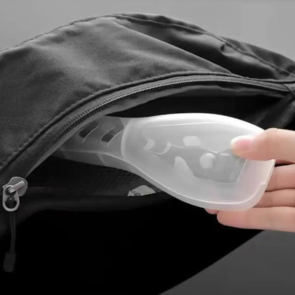 Estuche Porta Rastrillo De Viaje Portátil Plástico Protector